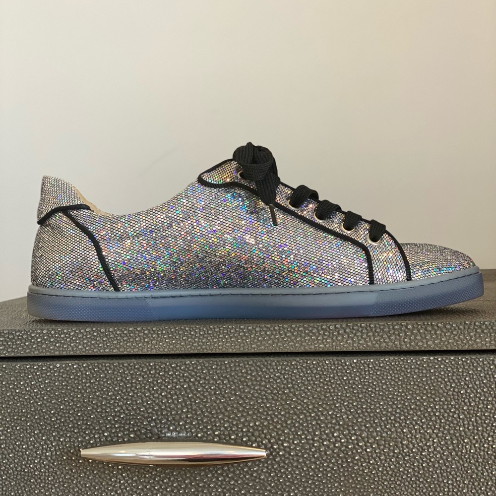 Christian Louboutin Glitter Disco Ball Rantus Orlato Sneaker